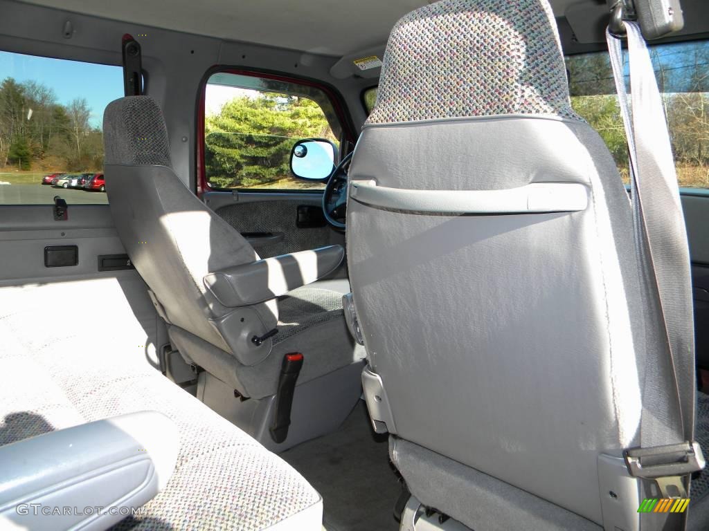 Mist Gray Interior 2000 Dodge Ram Van 3500 Passenger Photo #40645970