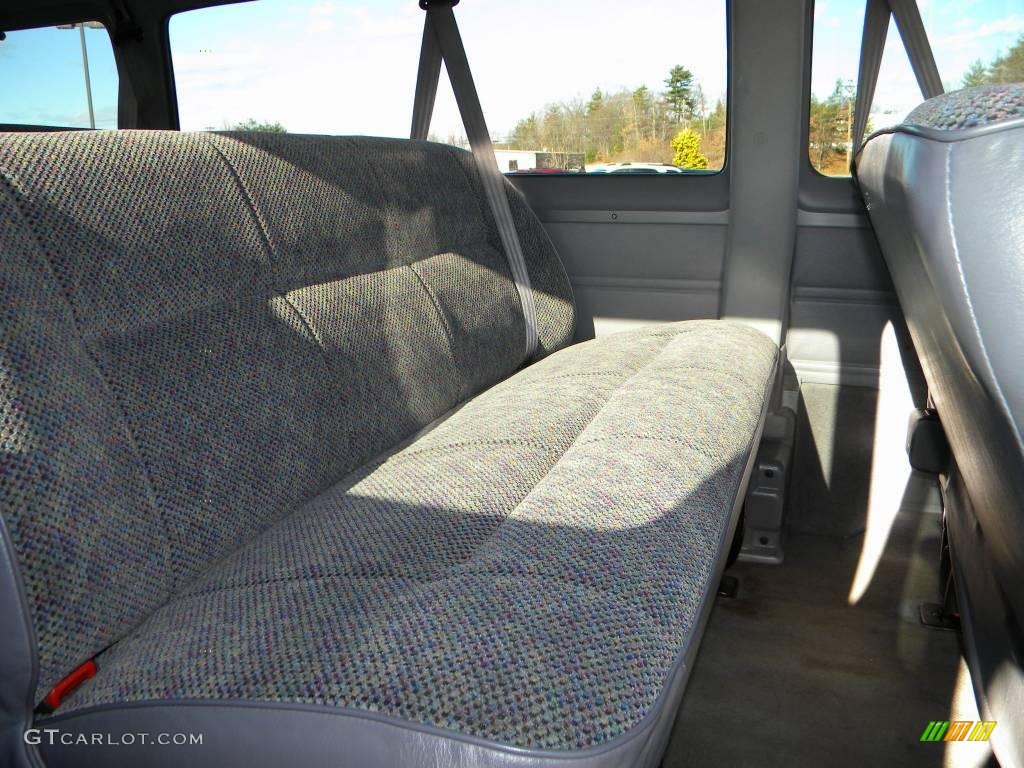 Mist Gray Interior 2000 Dodge Ram Van 3500 Passenger Photo #40645978