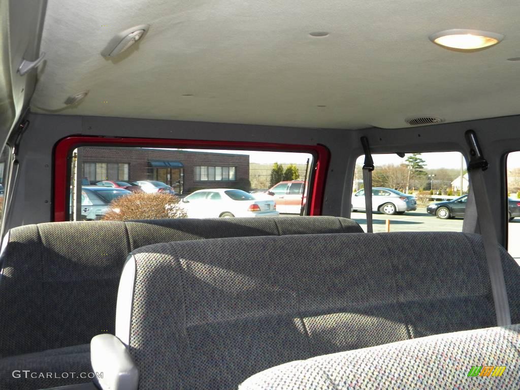 2000 Ram Van 3500 Passenger - Medium Red Metallic / Mist Gray photo #35