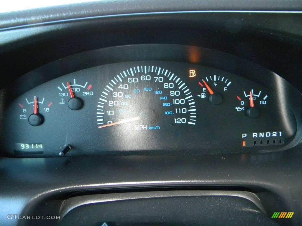 2000 Dodge Ram Van 3500 Passenger Gauges Photo #40646018