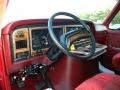 Red Interior Photo for 1989 Ford E Series Van #40646478