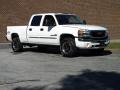 2007 Summit White GMC Sierra 2500HD Classic SLE Crew Cab 4x4  photo #19