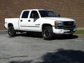 2007 Summit White GMC Sierra 2500HD Classic SLE Crew Cab 4x4  photo #19