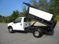 Oxford White - F350 Super Duty XL Regular Cab 4x4 Dump Truck Photo No. 11