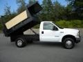 Oxford White - F350 Super Duty XL Regular Cab 4x4 Dump Truck Photo No. 20