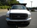 Oxford White - F350 Super Duty XL Regular Cab 4x4 Dump Truck Photo No. 34