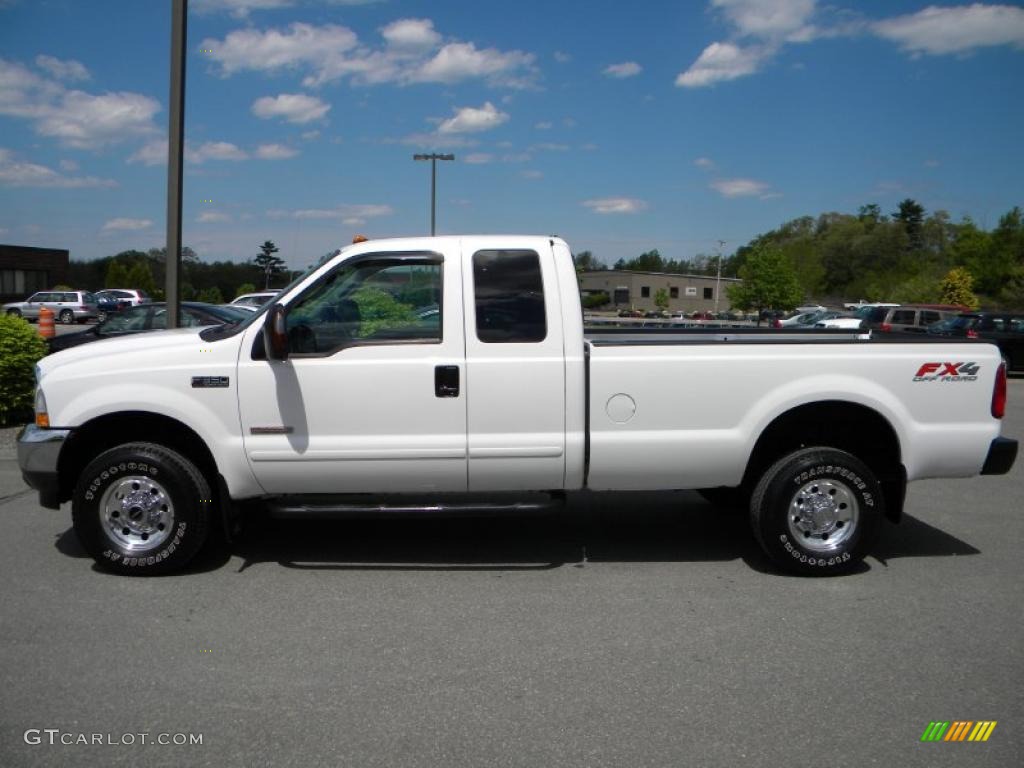 Oxford White 2003 Ford F350 Super Duty XLT SuperCab 4x4 Exterior Photo #40647122