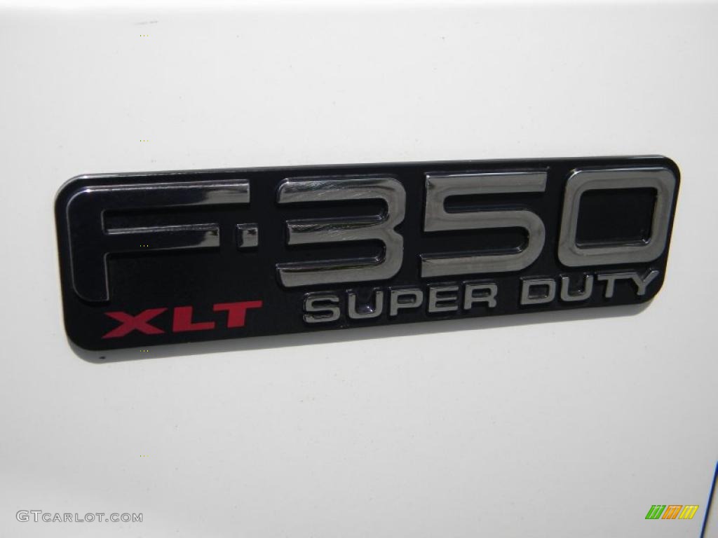 2003 Ford F350 Super Duty XLT SuperCab 4x4 Marks and Logos Photo #40647262