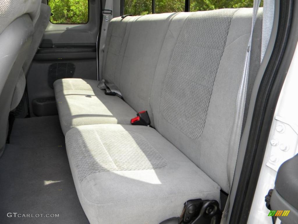 Medium Flint Interior 2003 Ford F350 Super Duty XLT SuperCab 4x4 Photo #40647410