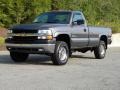 Medium Charcoal Gray Metallic 2001 Chevrolet Silverado 2500HD LS Regular Cab 4x4 Exterior