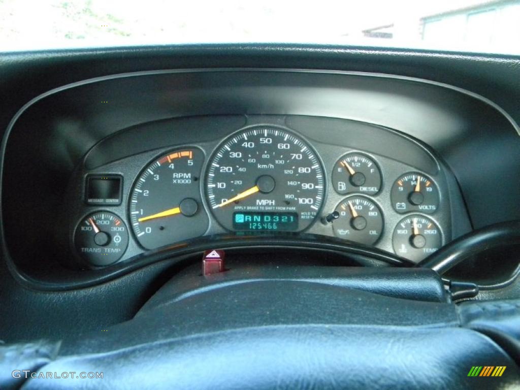 2001 Chevrolet Silverado 2500HD LS Regular Cab 4x4 Gauges Photos