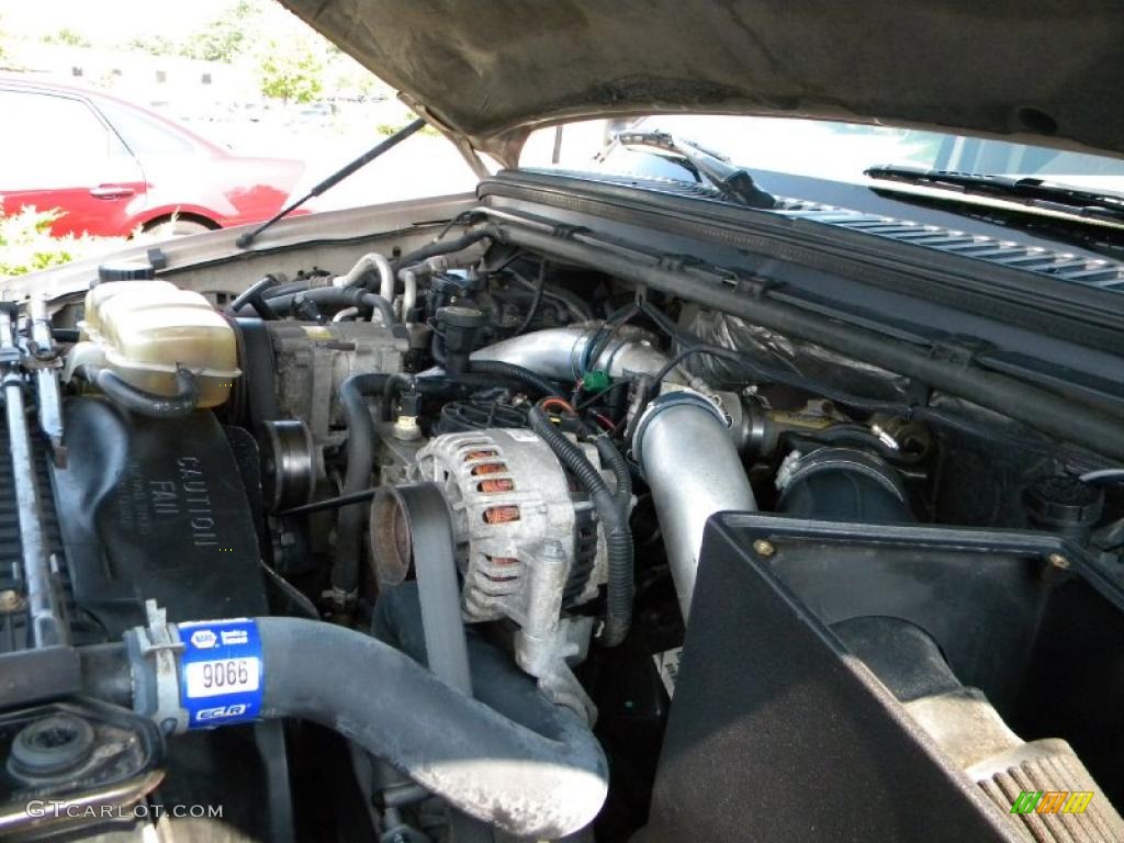 1999 Ford F350 Super Duty XLT Crew Cab 4x4 Dually Engine Photos