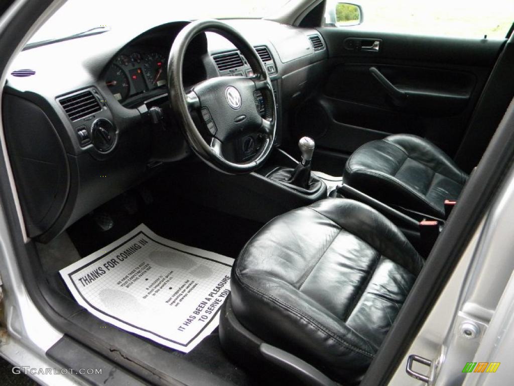 Black Interior 2003 Volkswagen Jetta GLS TDI Sedan Photo #40648746