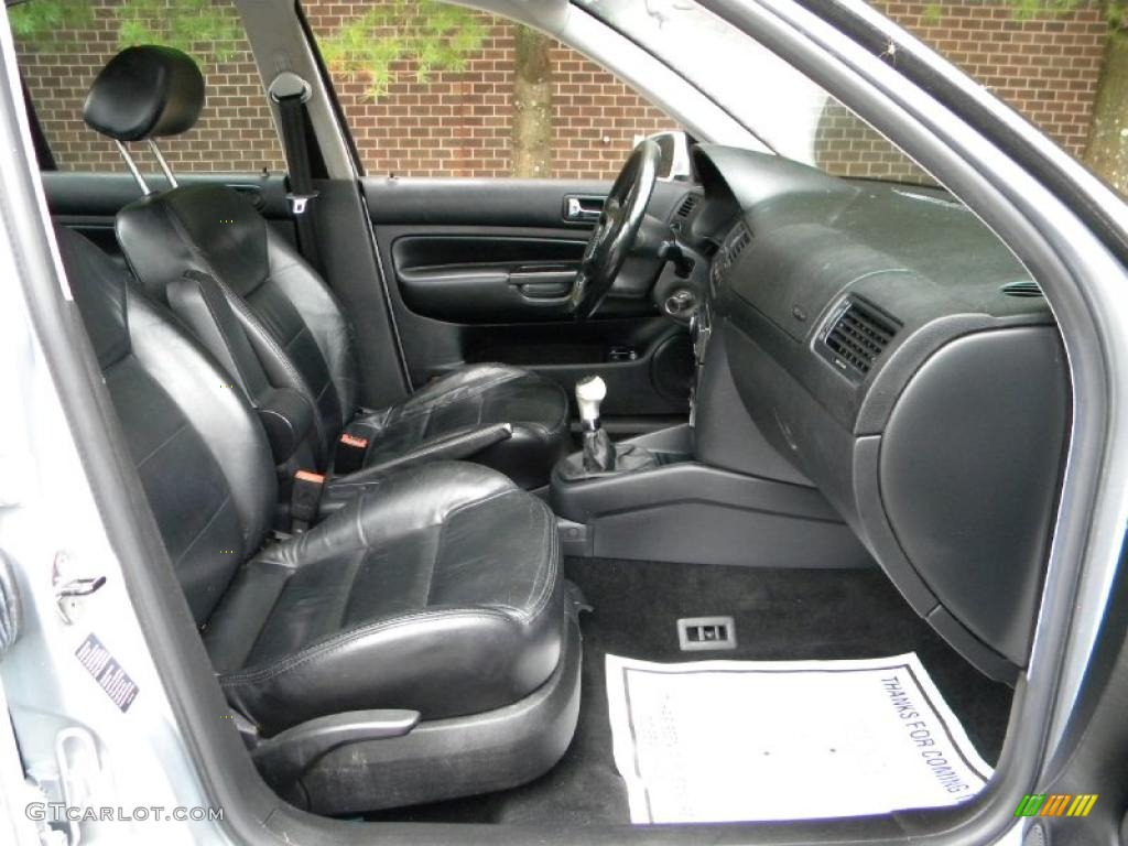 Black Interior 2003 Volkswagen Jetta GLS TDI Sedan Photo #40648854