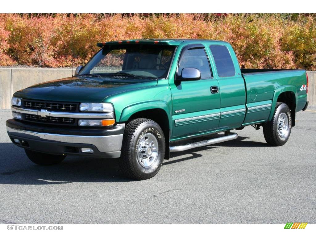 2000-meadow-green-metallic-chevrolet-silverado-2500-lt-extended-cab-4x4