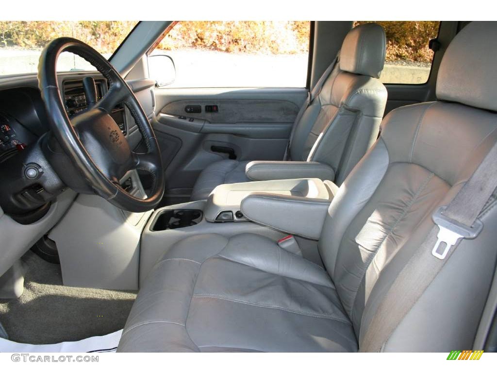 Medium Gray Interior 2000 Chevrolet Silverado 2500 Lt