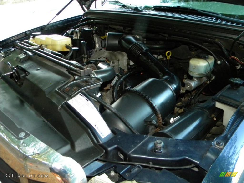 2002 Ford F250 Super Duty XLT SuperCab 4x4 6.8 Liter SOHC 20-Valve V10 Engine Photo #40649282