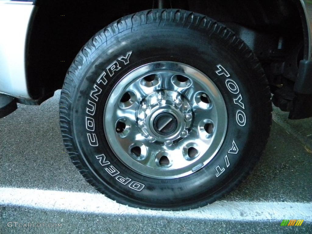 2002 Ford F250 Super Duty XLT SuperCab 4x4 Wheel Photo #40649370
