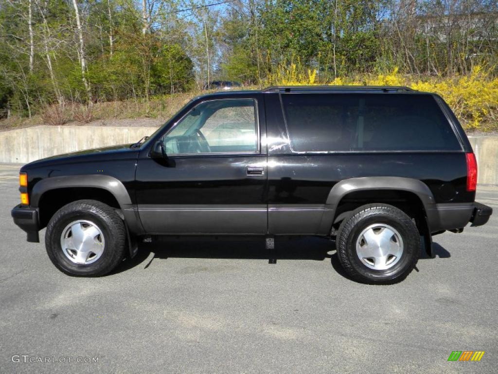 Black 1997 Chevrolet Tahoe LT 4x4 Exterior Photo #40649394