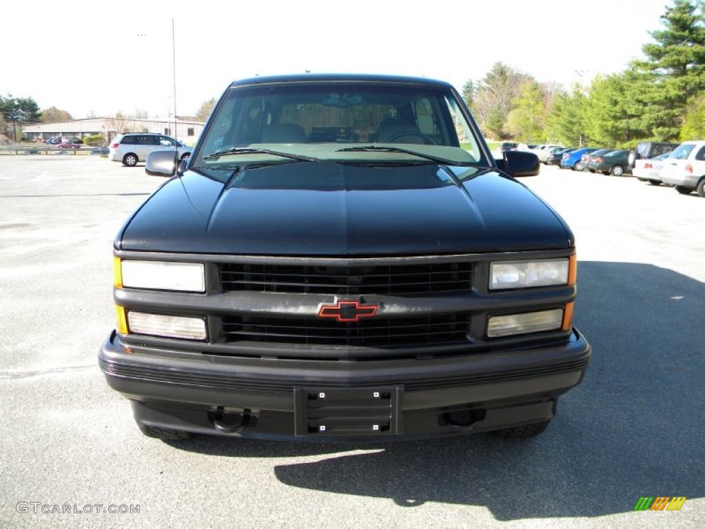 Black 1997 Chevrolet Tahoe LT 4x4 Exterior Photo #40649498