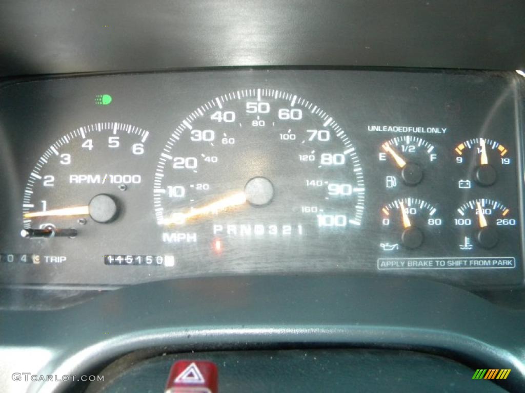 1997 Chevrolet Tahoe LT 4x4 Gauges Photo #40649766