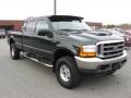Front 3/4 View of 2001 F350 Super Duty Lariat Crew Cab 4x4