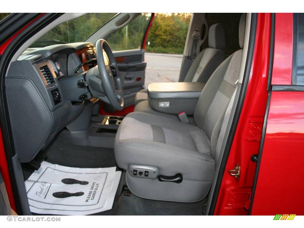 Medium Slate Gray Interior 2006 Dodge Ram 2500 SLT Mega Cab 4x4 Photo #40650431