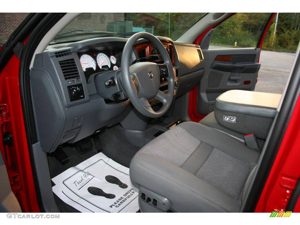 Medium Slate Gray Interior 2006 Dodge Ram 2500 SLT Mega Cab 4x4 Photo #40650439