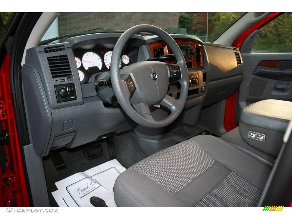 2006 Dodge Ram 2500 SLT Mega Cab 4x4 Medium Slate Gray Dashboard Photo #40650487