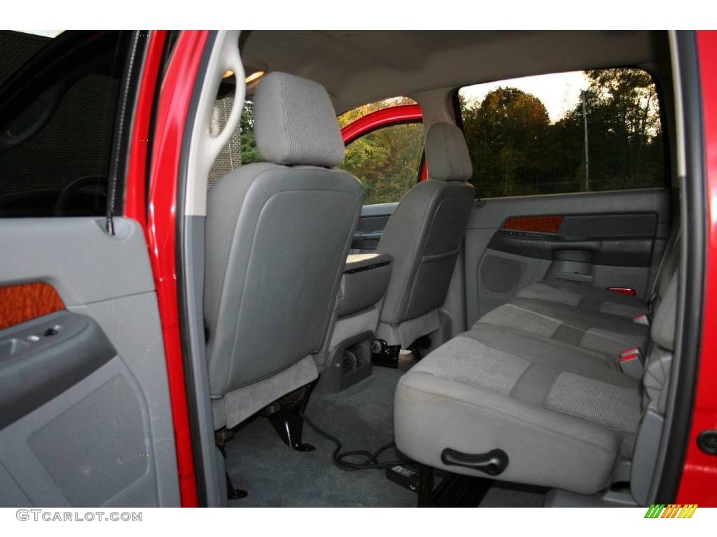 Medium Slate Gray Interior 2006 Dodge Ram 2500 SLT Mega Cab 4x4 Photo #40650511