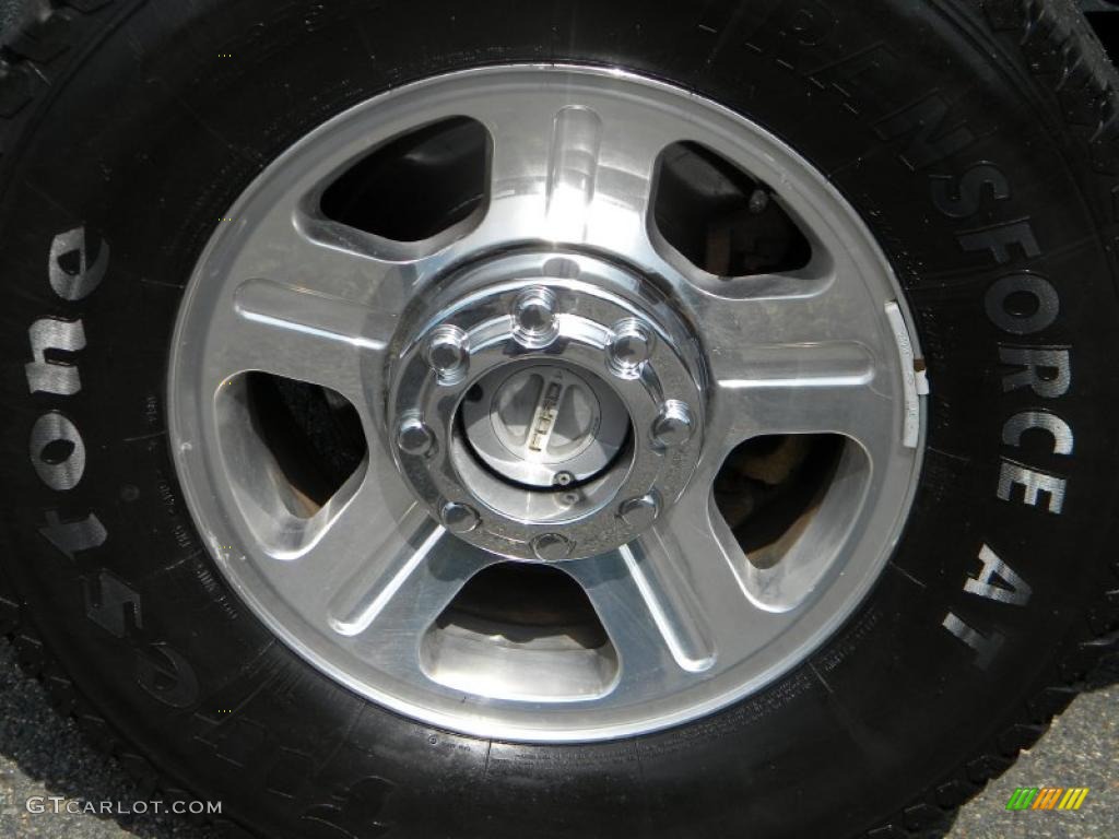 2005 Ford F350 Super Duty Lariat SuperCab 4x4 Wheel Photo #40650631