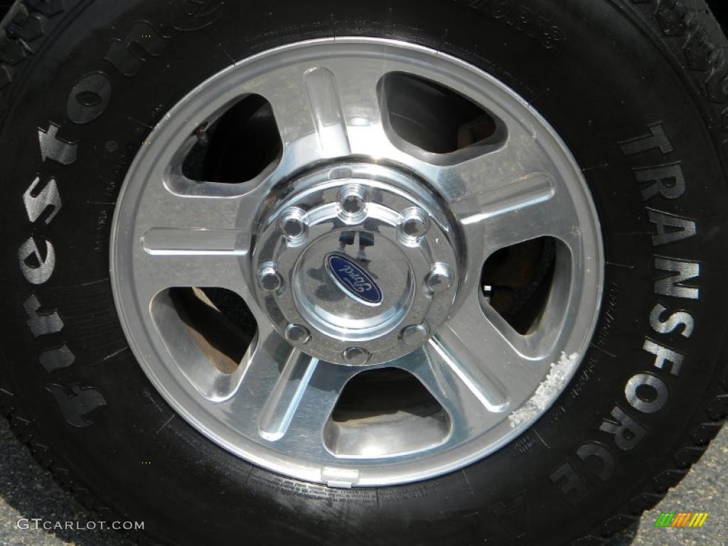 2005 Ford F350 Super Duty Lariat SuperCab 4x4 Wheel Photo #40650647