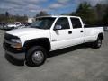 Summit White - Silverado 3500 LT Crew Cab 4x4 Dually Photo No. 2