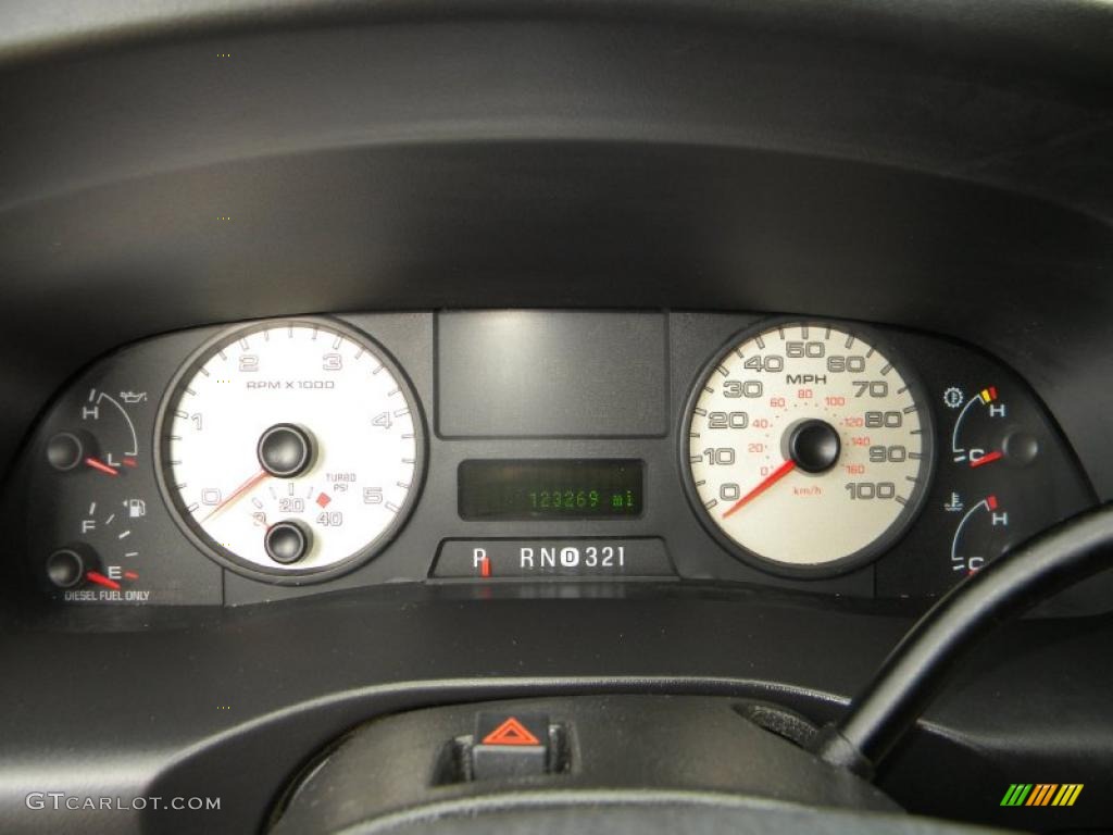 2005 Ford F350 Super Duty Lariat SuperCab 4x4 Gauges Photo #40650891