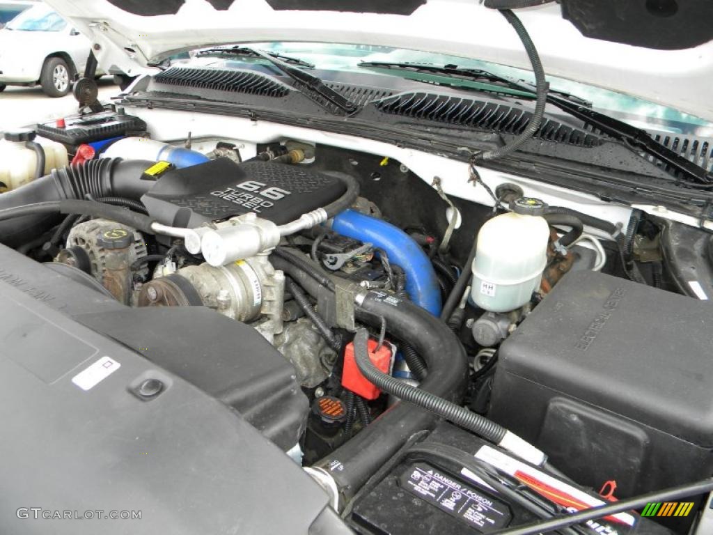 2001 Chevrolet Silverado 3500 LT Crew Cab 4x4 Dually 6.6 Liter OHV 32 2001 Chevrolet Silverado 3500 Engine 8.1 L V8