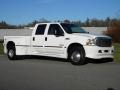 Oxford White - F350 Super Duty XLT Crew Cab 4x4 Dually Photo No. 16
