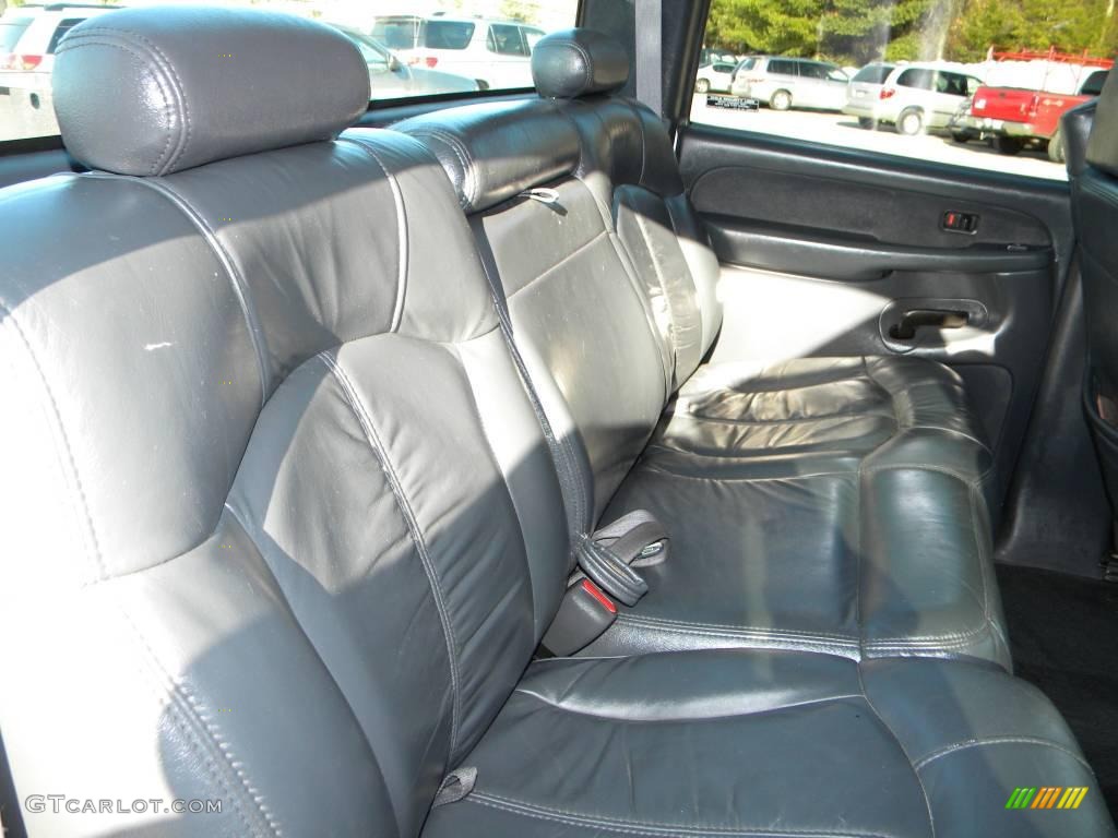 Graphite Interior 2001 Chevrolet Silverado 3500 LT Crew Cab 4x4 Dually Photo #40651191