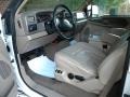  2002 F350 Super Duty XLT Crew Cab 4x4 Dually Medium Parchment Interior