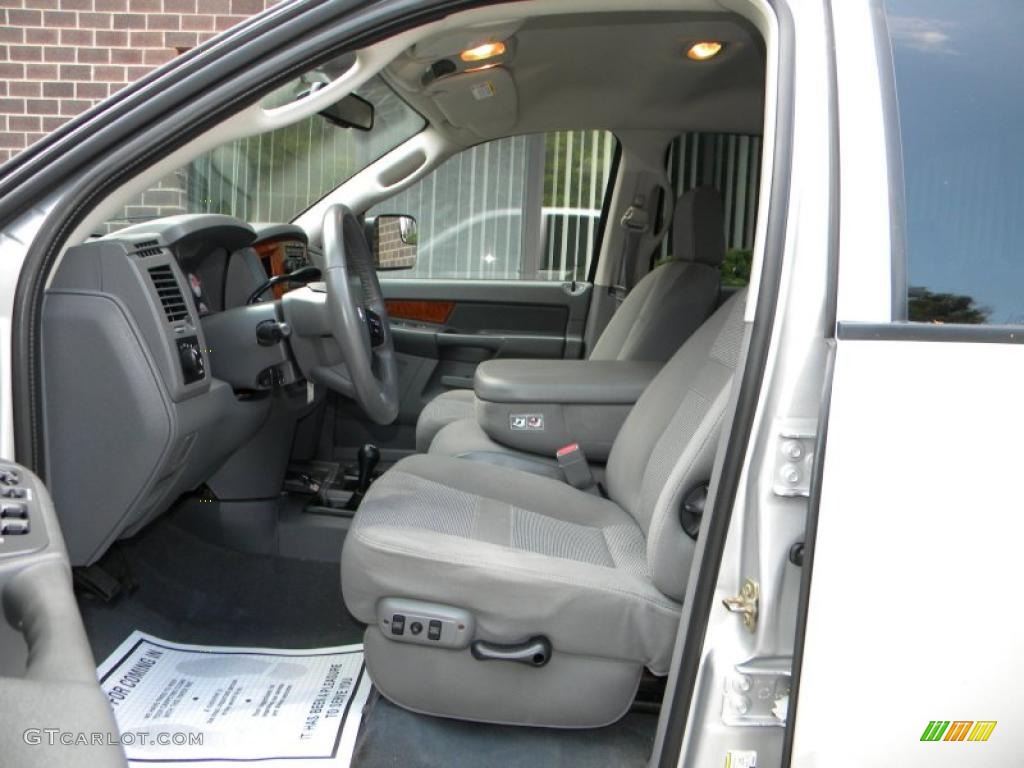 Medium Slate Gray Interior 2006 Dodge Ram 2500 Thunderroad Quad Cab 4x4 Photo #40651451