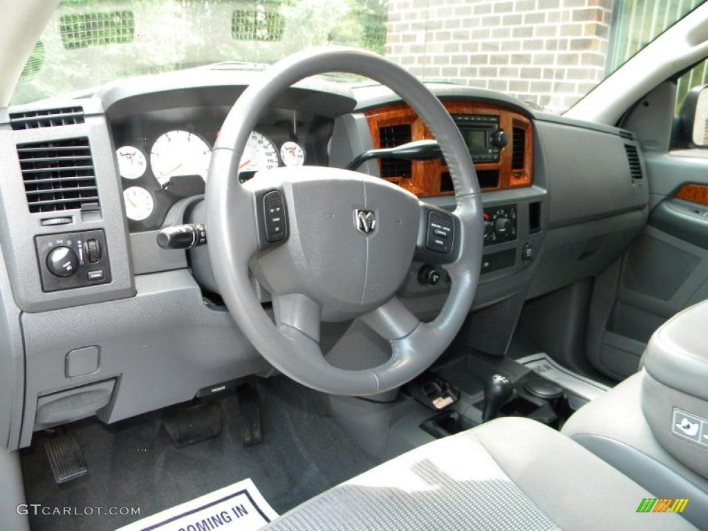 Medium Slate Gray Interior 2006 Dodge Ram 2500 Thunderroad Quad Cab 4x4 Photo #40651723