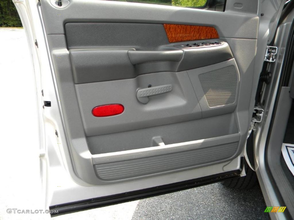 2006 Dodge Ram 2500 Thunderroad Quad Cab 4x4 Medium Slate Gray Door Panel Photo #40651731