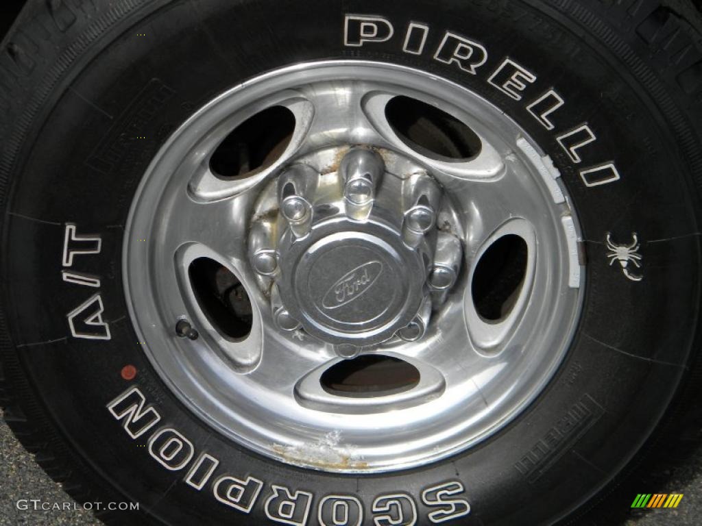 2002 Ford F250 Super Duty Lariat SuperCab 4x4 Wheel Photo #40652215