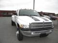 2002 Bright White Dodge Ram 3500 SLT Quad Cab 4x4 Dually  photo #6