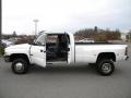 2002 Bright White Dodge Ram 3500 SLT Quad Cab 4x4 Dually  photo #13