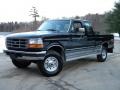 1997 Black Ford F250 XLT Extended Cab 4x4 #40571597