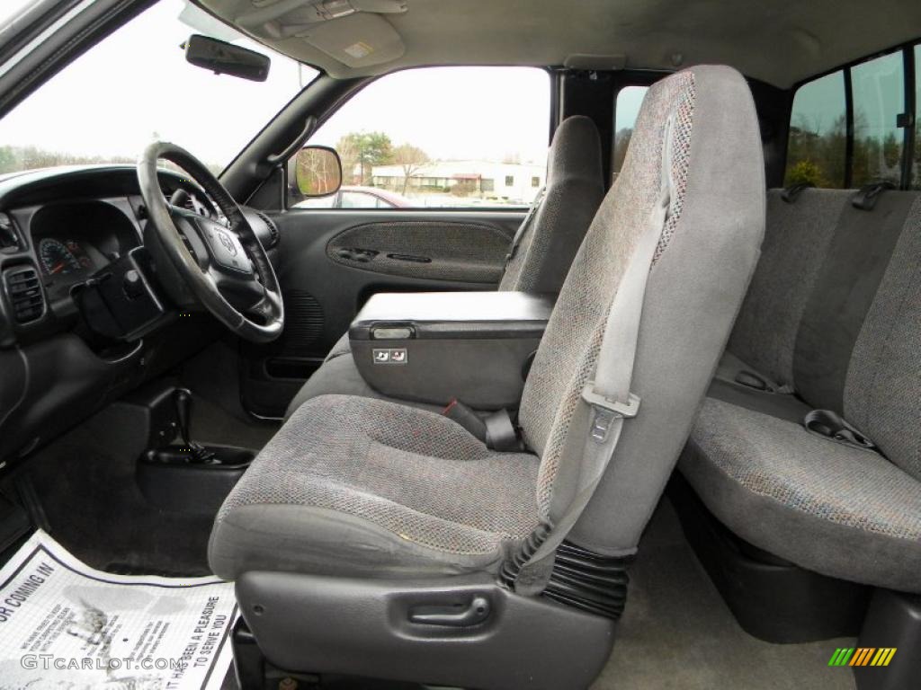 Agate Interior 2002 Dodge Ram 3500 SLT Quad Cab 4x4 Dually Photo #40652484