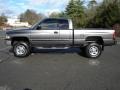 2002 Graphite Metallic Dodge Ram 2500 SLT Quad Cab 4x4  photo #3