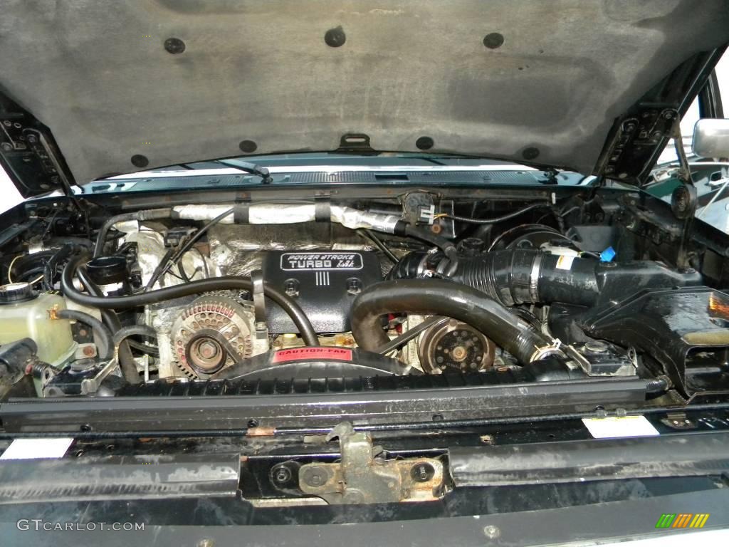 1997 F250 XLT Extended Cab 4x4 - Black / Medium Graphite photo #30