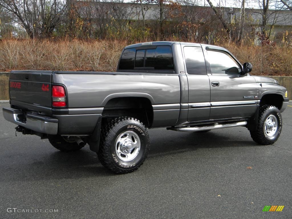 Graphite Metallic 2002 Dodge Ram 2500 SLT Quad Cab 4x4 Exterior Photo #40652688