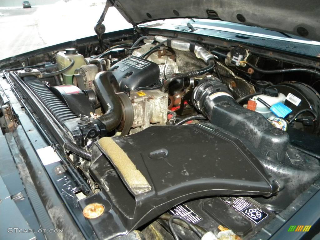 1997 Ford F250 XLT Extended Cab 4x4 7.3 Liter OHV 16-Valve Turbo-Diesel V8 Engine Photo 1997 Ford F 250 Engine 5.8 L V8